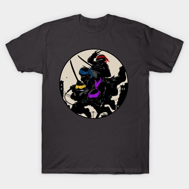 Night On The Town T-Shirt by bigbadrobot